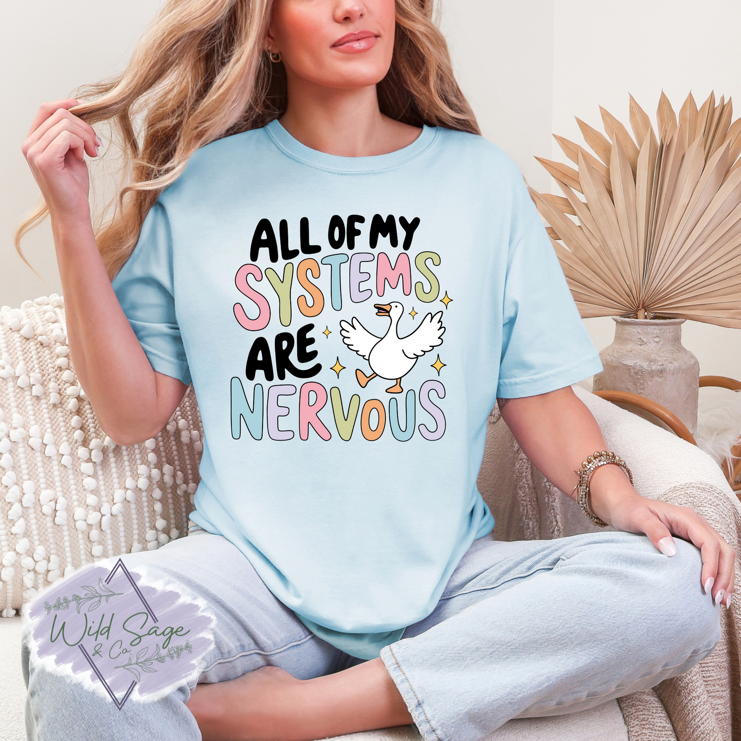 All My Systems Are Nervous Tee