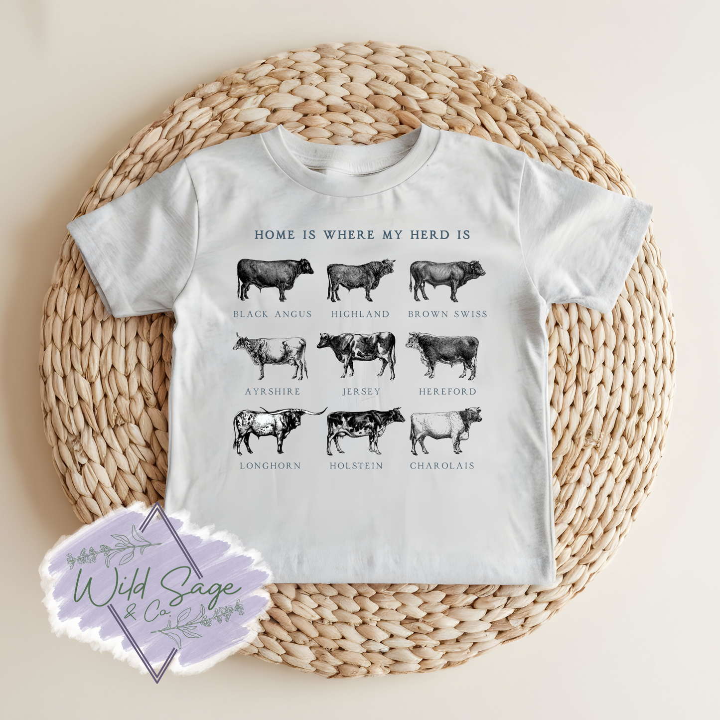 Home is Where The Herd is Tee