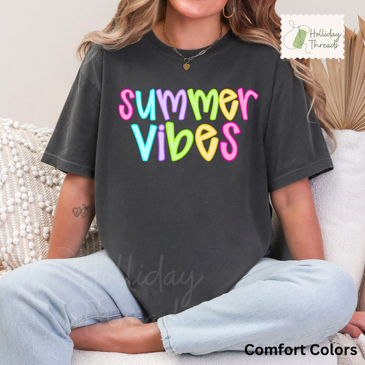 Neon Summer Vibes Tee