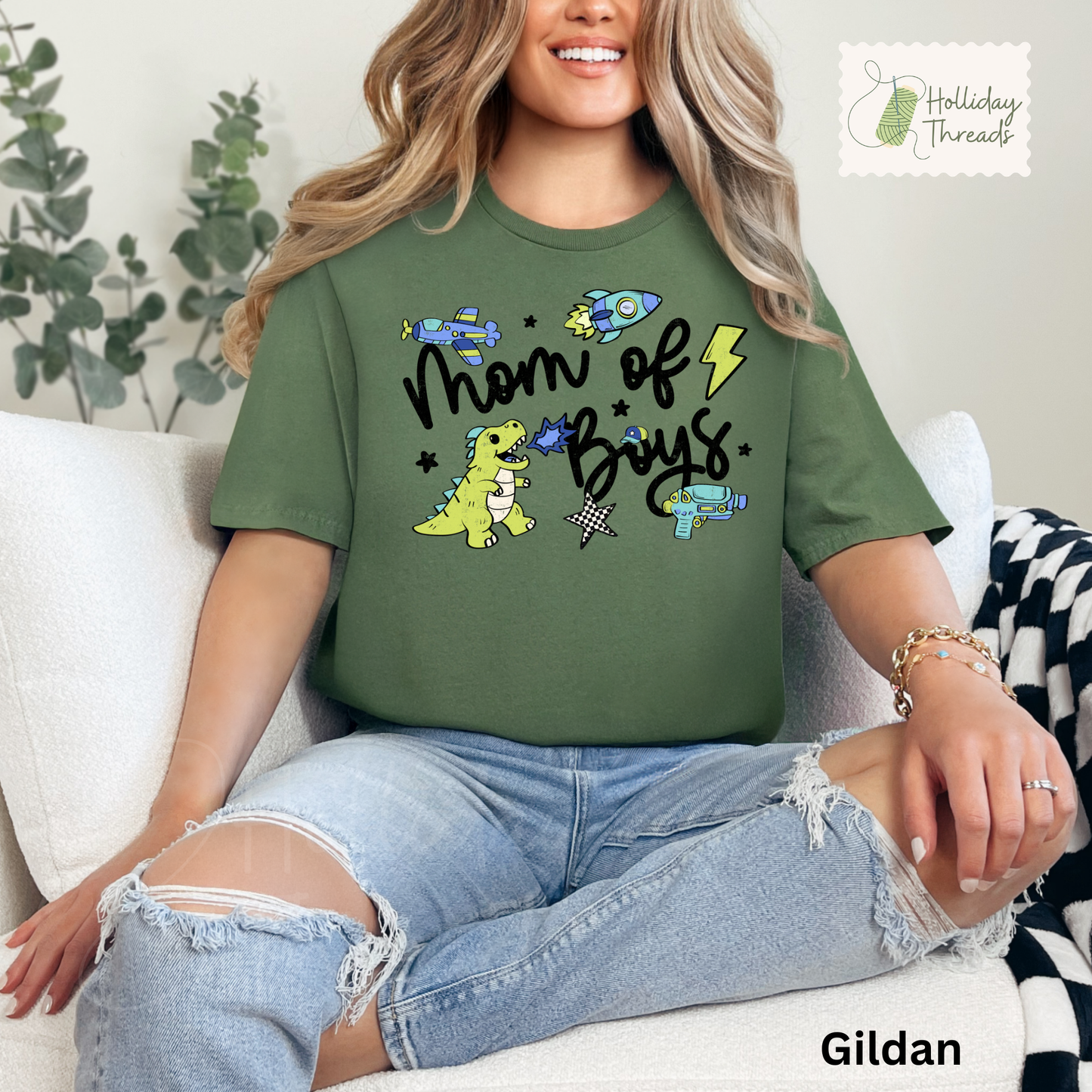 Mom Of Boys Tee