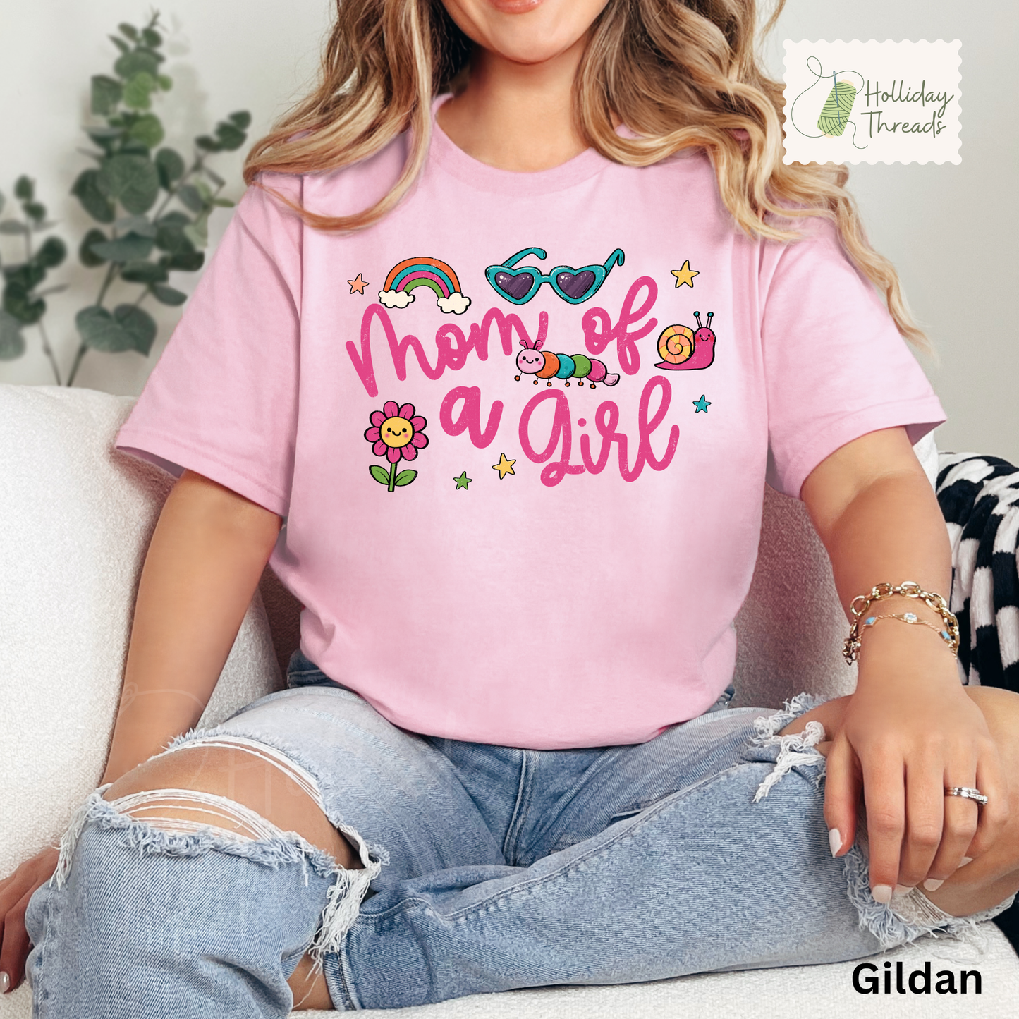 Mom Of A Girl Tee