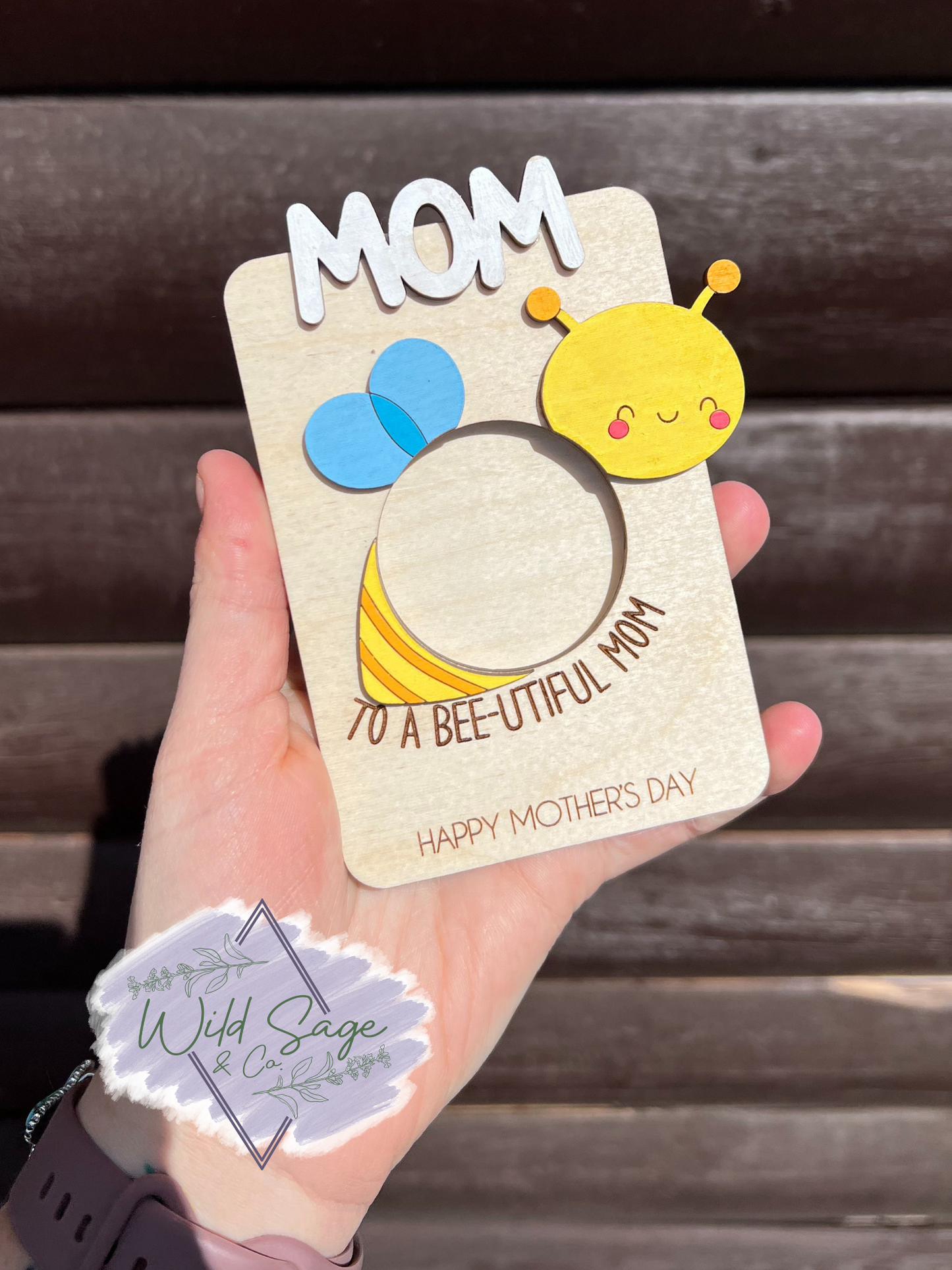 Bee-utiful Mom Magnet