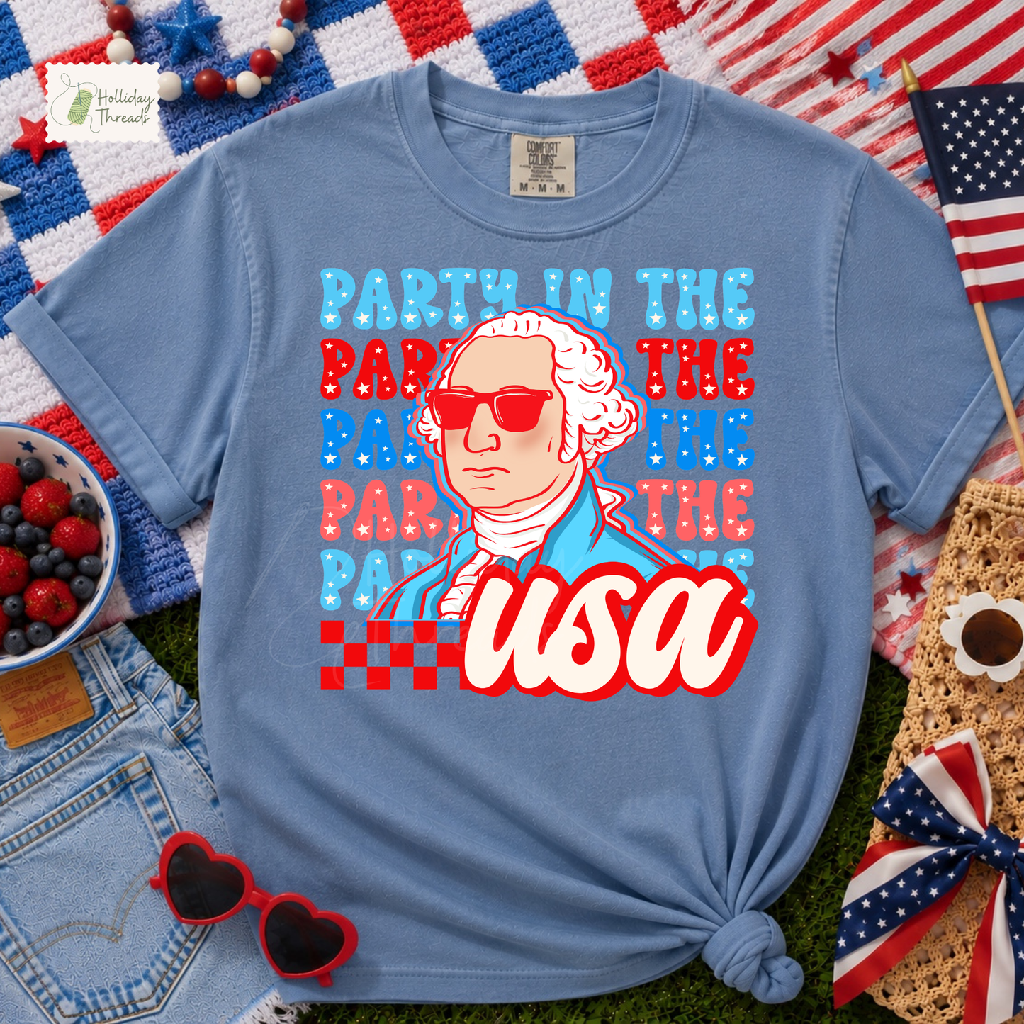 Party in the USA Tee | George Washington