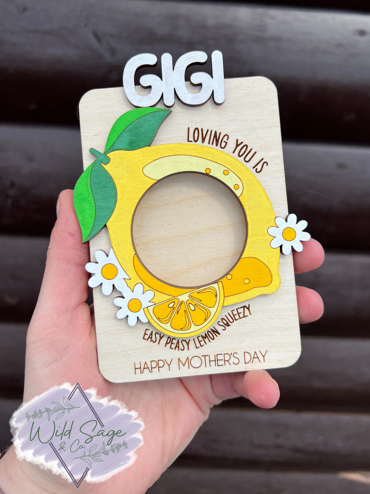 Lemon Squeezy Picture Magnet