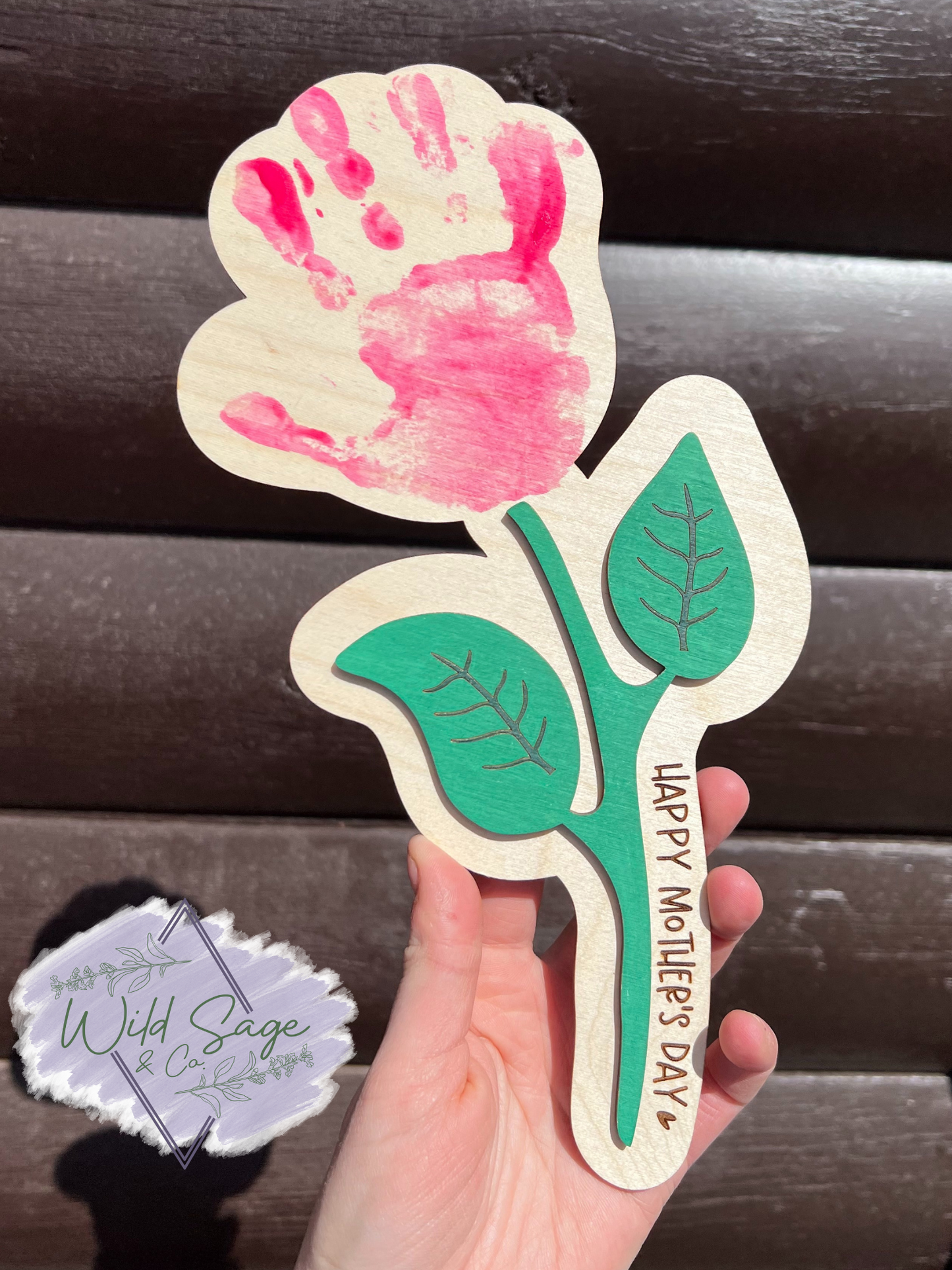 DIY Handprint Flower