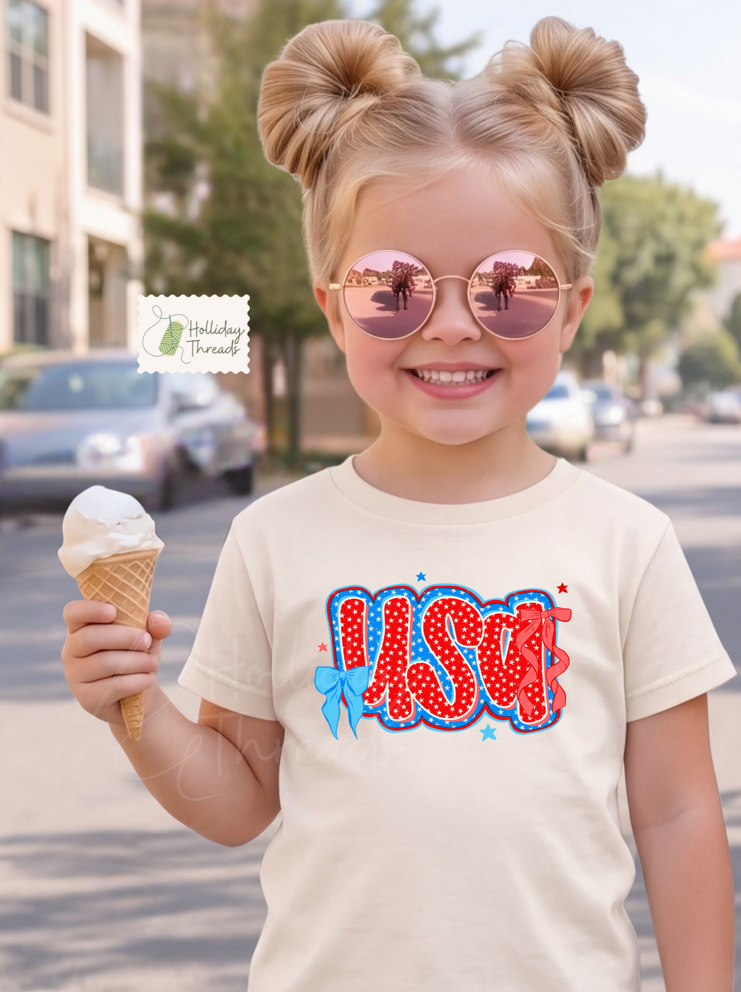USA Bows Tee | Infant Toddler