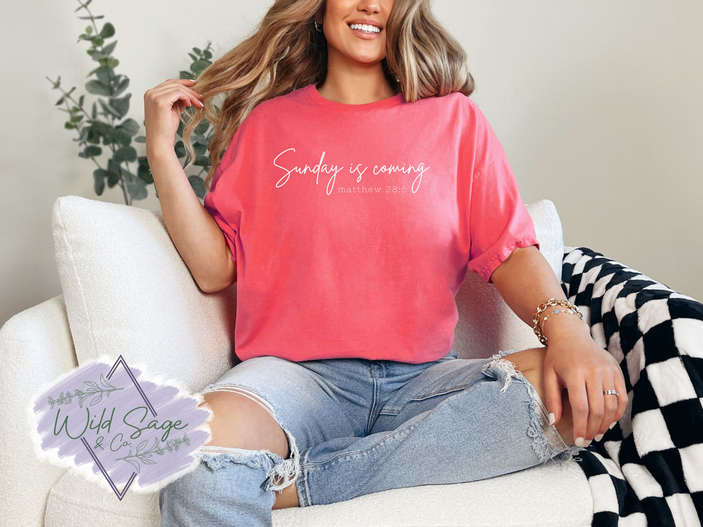 Sunday is Coming Tee