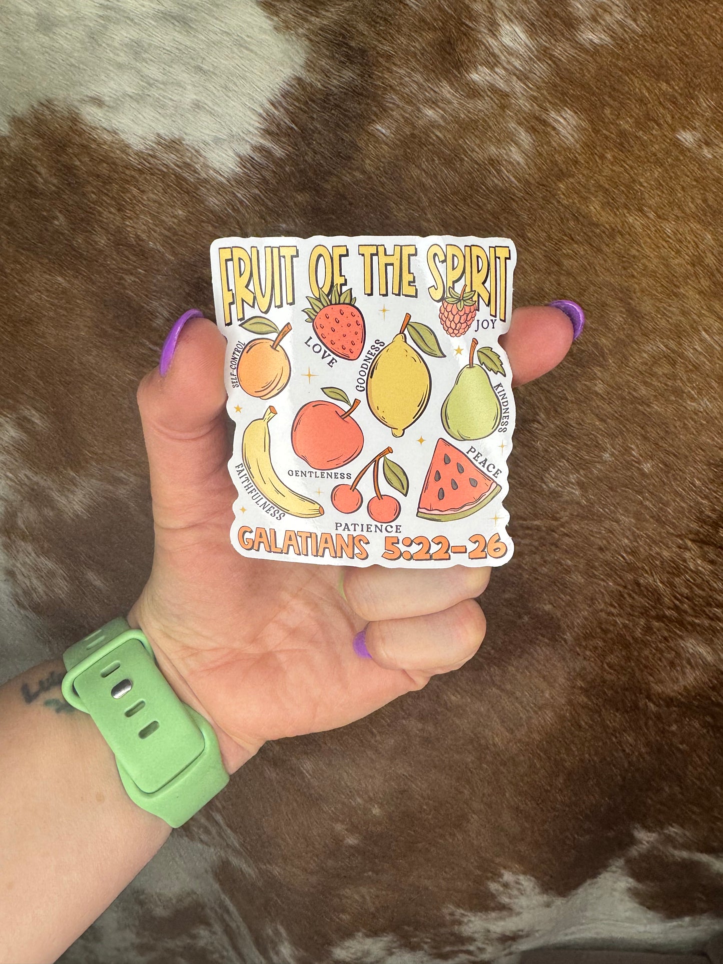 Fruit of the Spirit Sticker