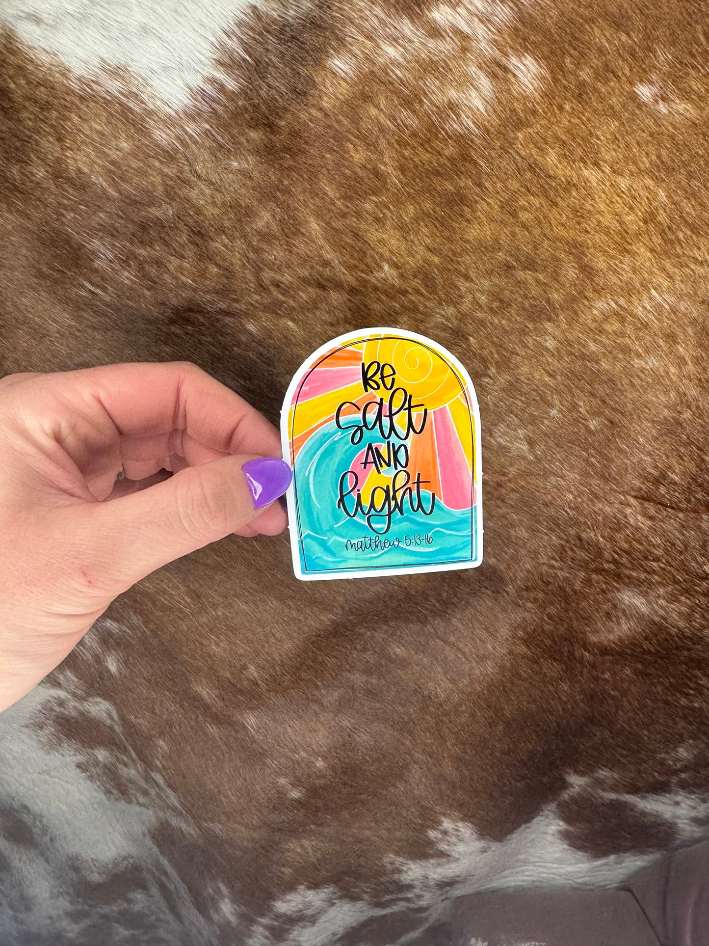 Be Salt and Light Sticker
