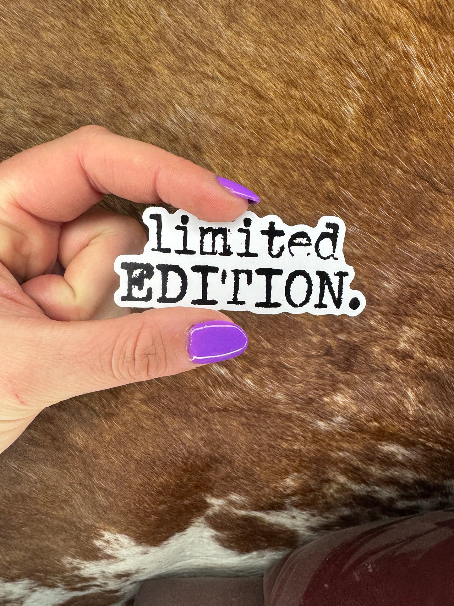 Limited Edition Sticker