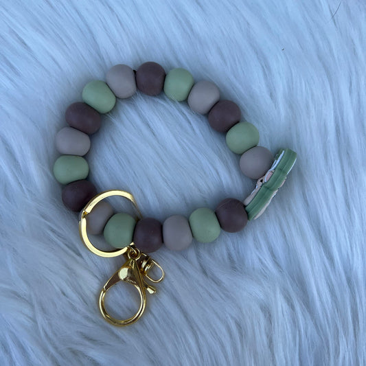 Deer Silicone Key Wristlet