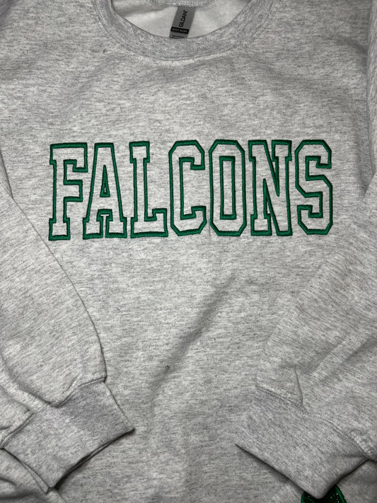 CUSTOM Mascot Sweatshirt with Side Bows