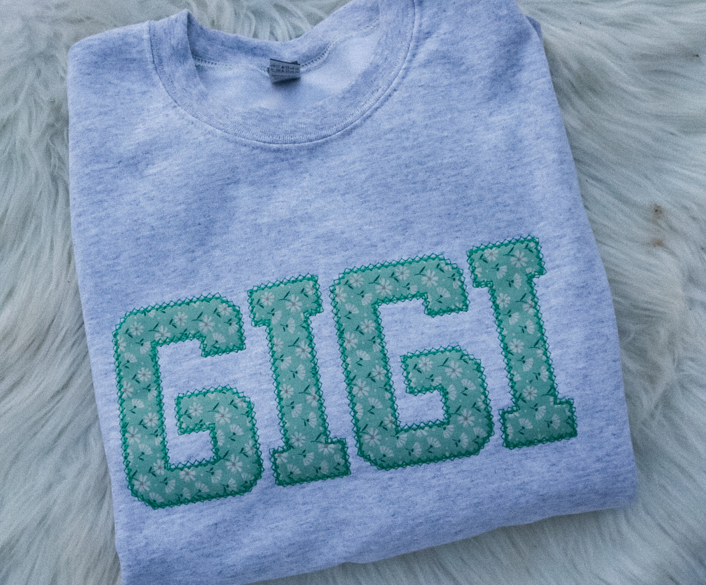 Embroidered Custom Name Sweatshirt