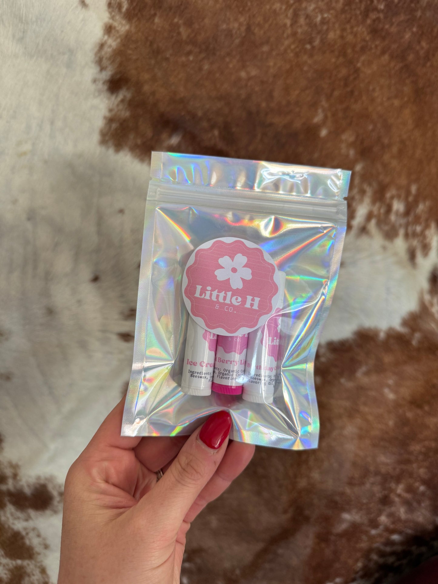 Little H Homemade Lip Balm (3 pack)