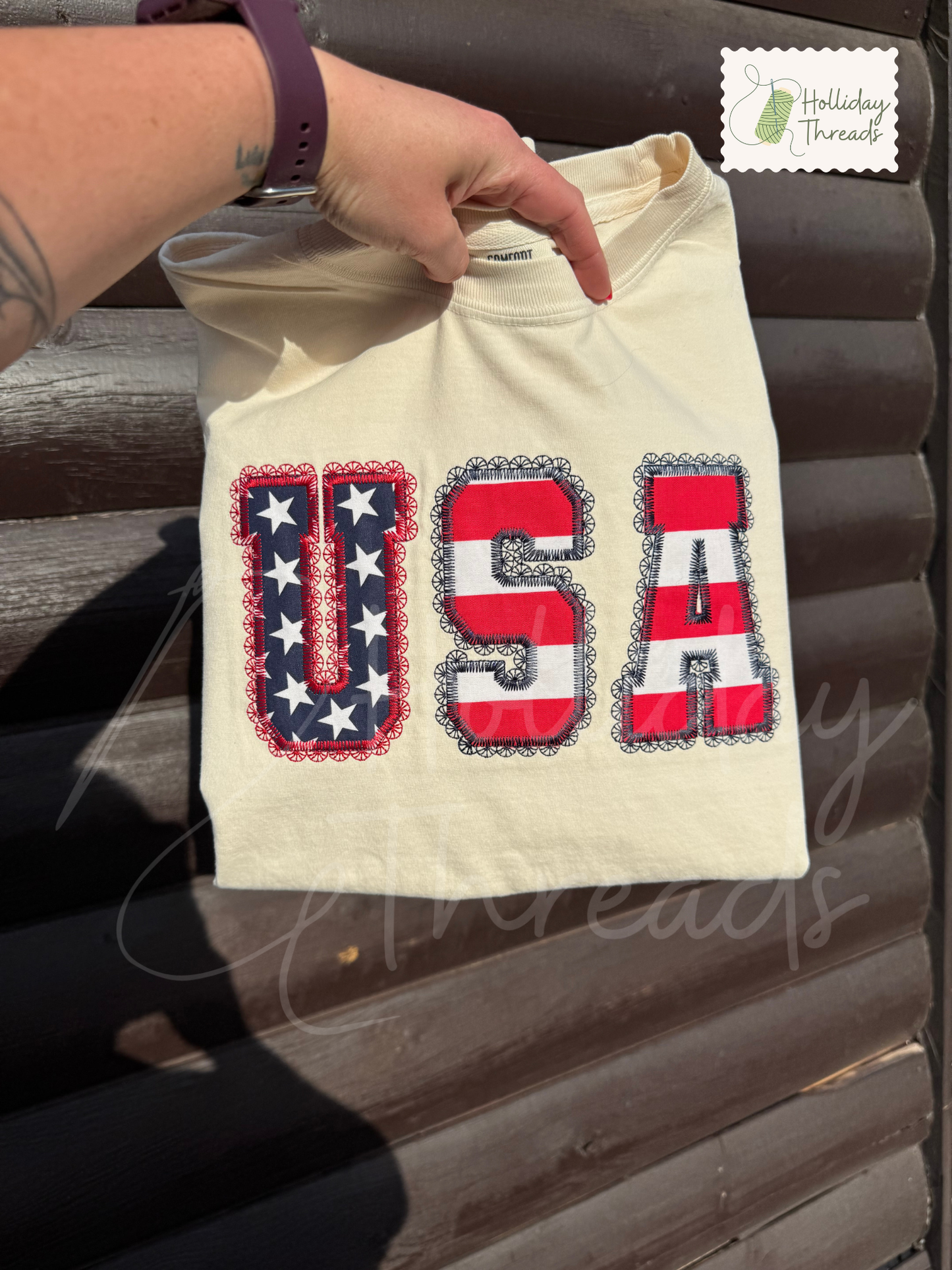 Lace USA Stars & Stripes Tee