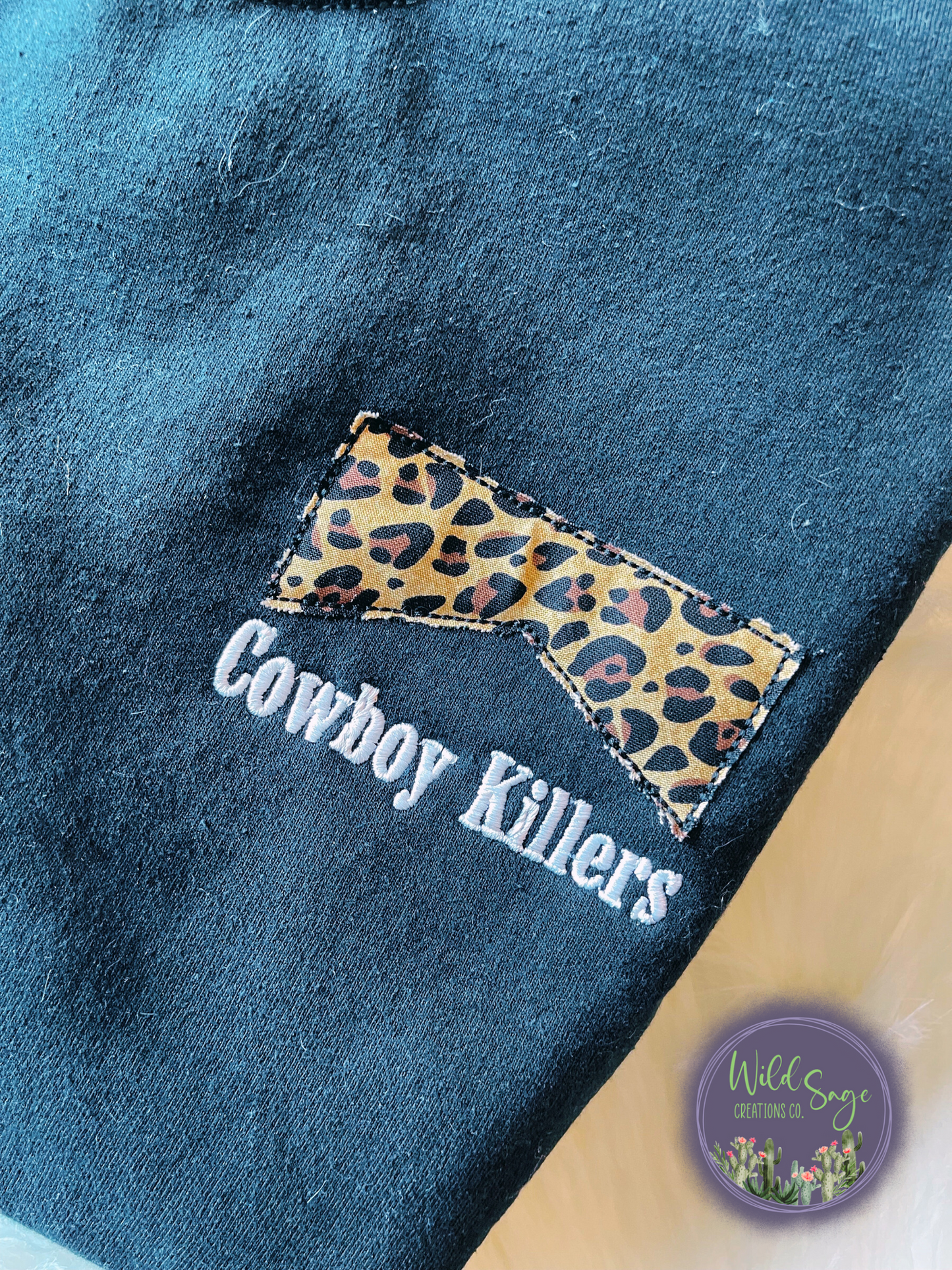 Cowboy Killers Embroidered Crewneck