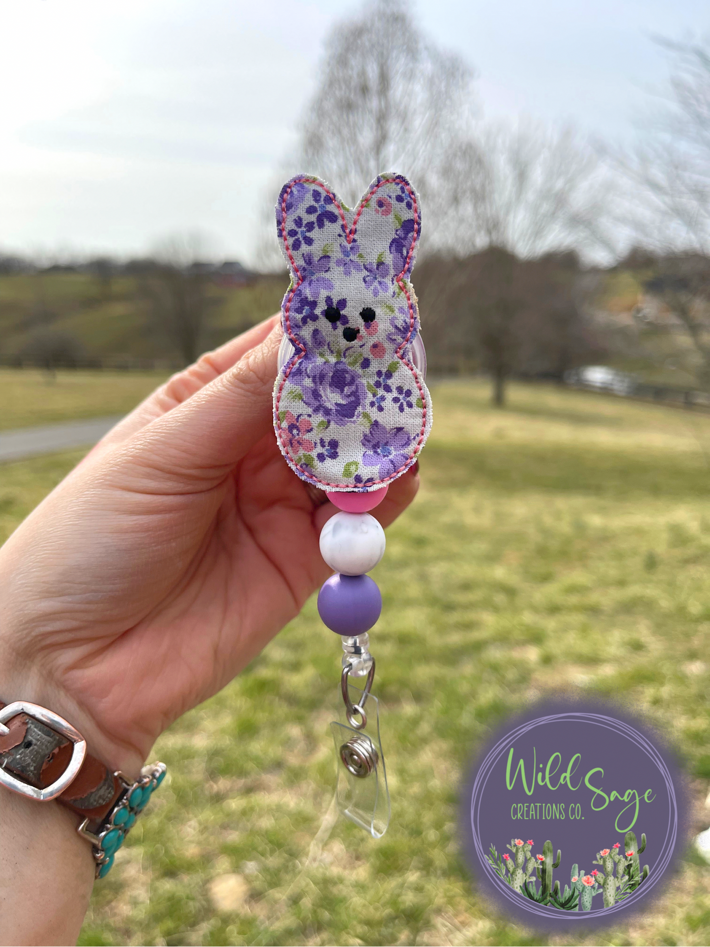 Peep Inspired Badge Reel