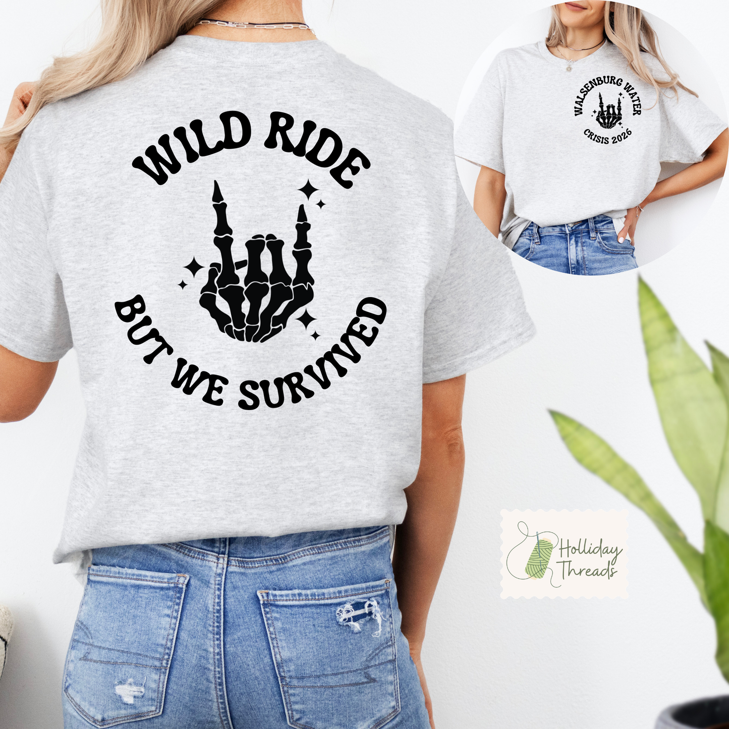 Wild Ride Tee | Front & Back