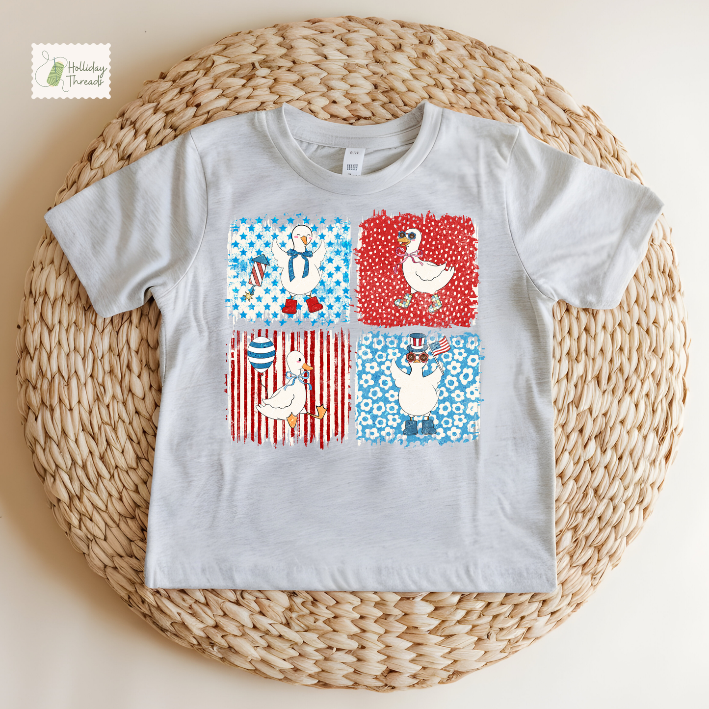 Patriotic Geese Tee | Infant Toddler