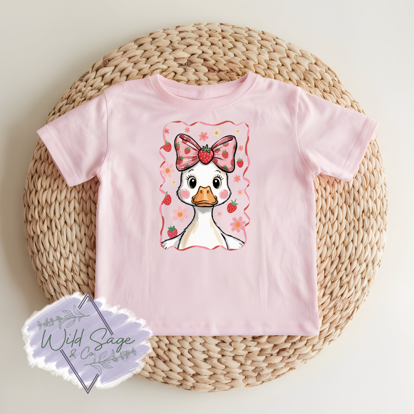 Strawberry Goose Tee