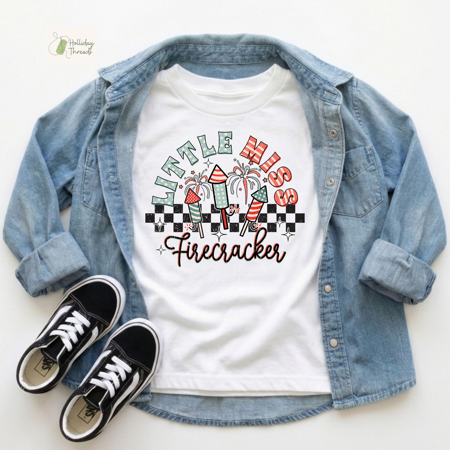 Little Miss Firecracker Tee | Infant Toddler