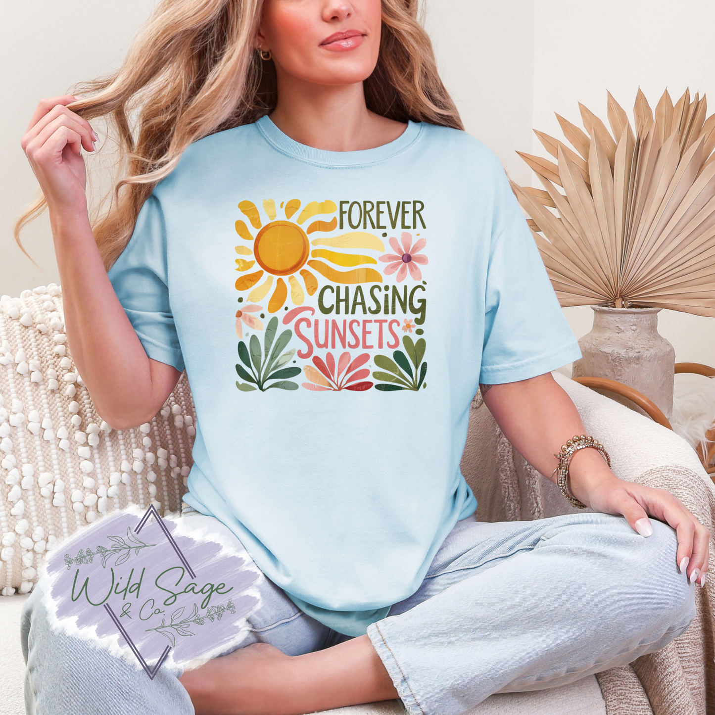 Chasing Sunsets Tee