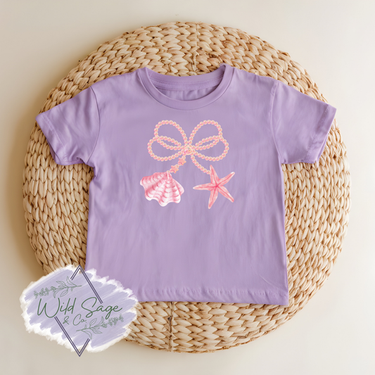 Seashell Bow Tee