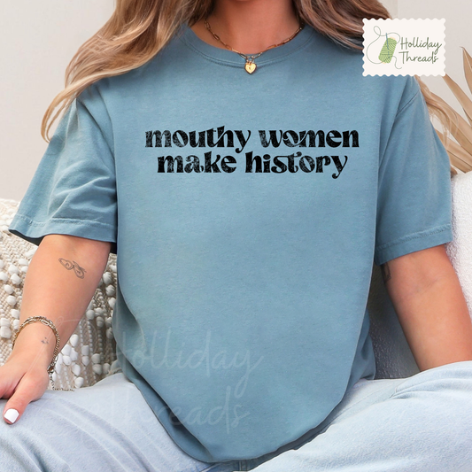 Mouthy Women Tee | Ice