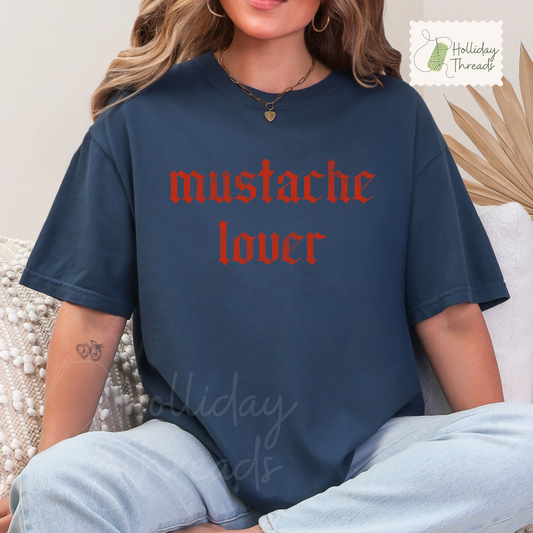 Mustache Lover | Navy