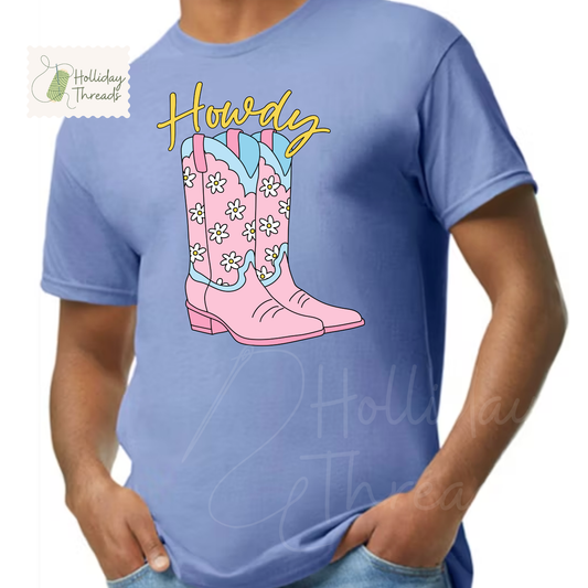 Howdy Boot Tee