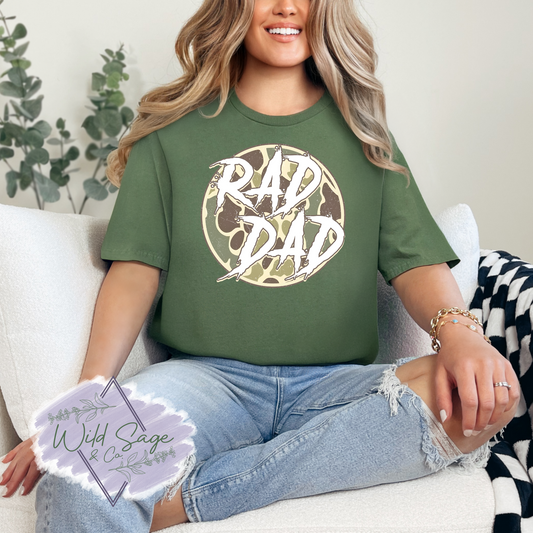 Rad Dad Tee | Full Chest