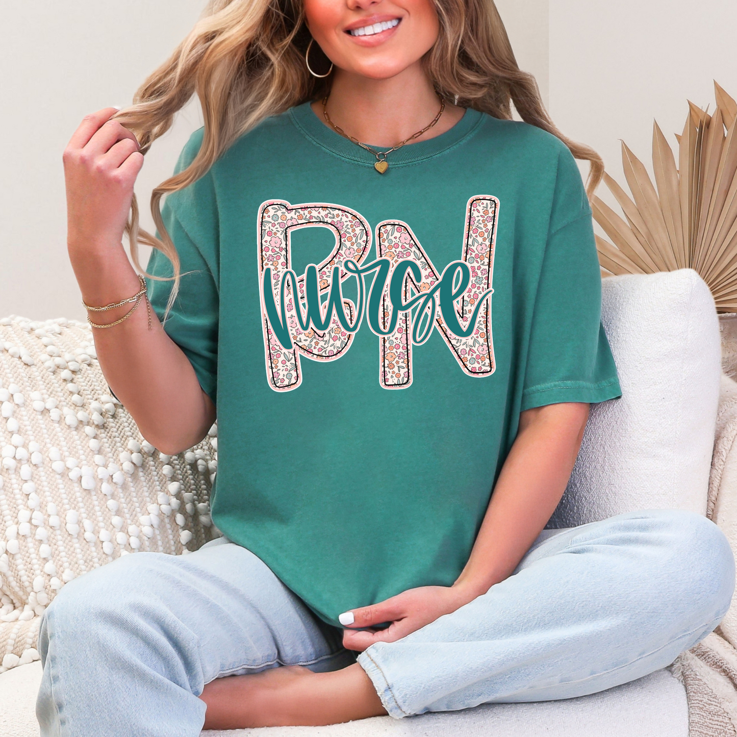 Springtime RN Nurse Tee