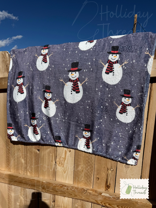 Snowmen Blanket