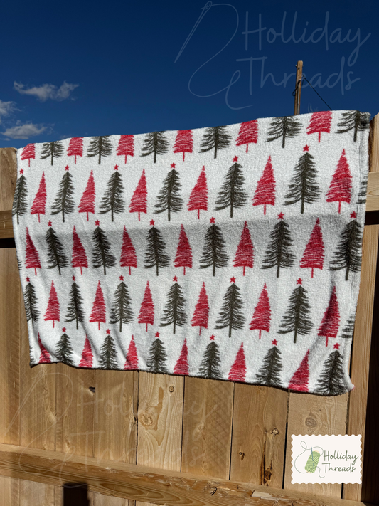 Christmas Tree Blanket