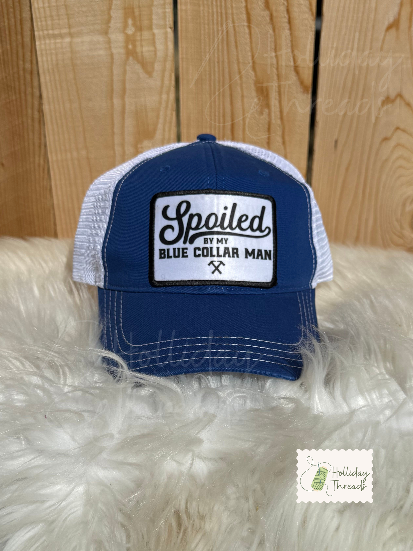 Spoiled Blue Collar Hat
