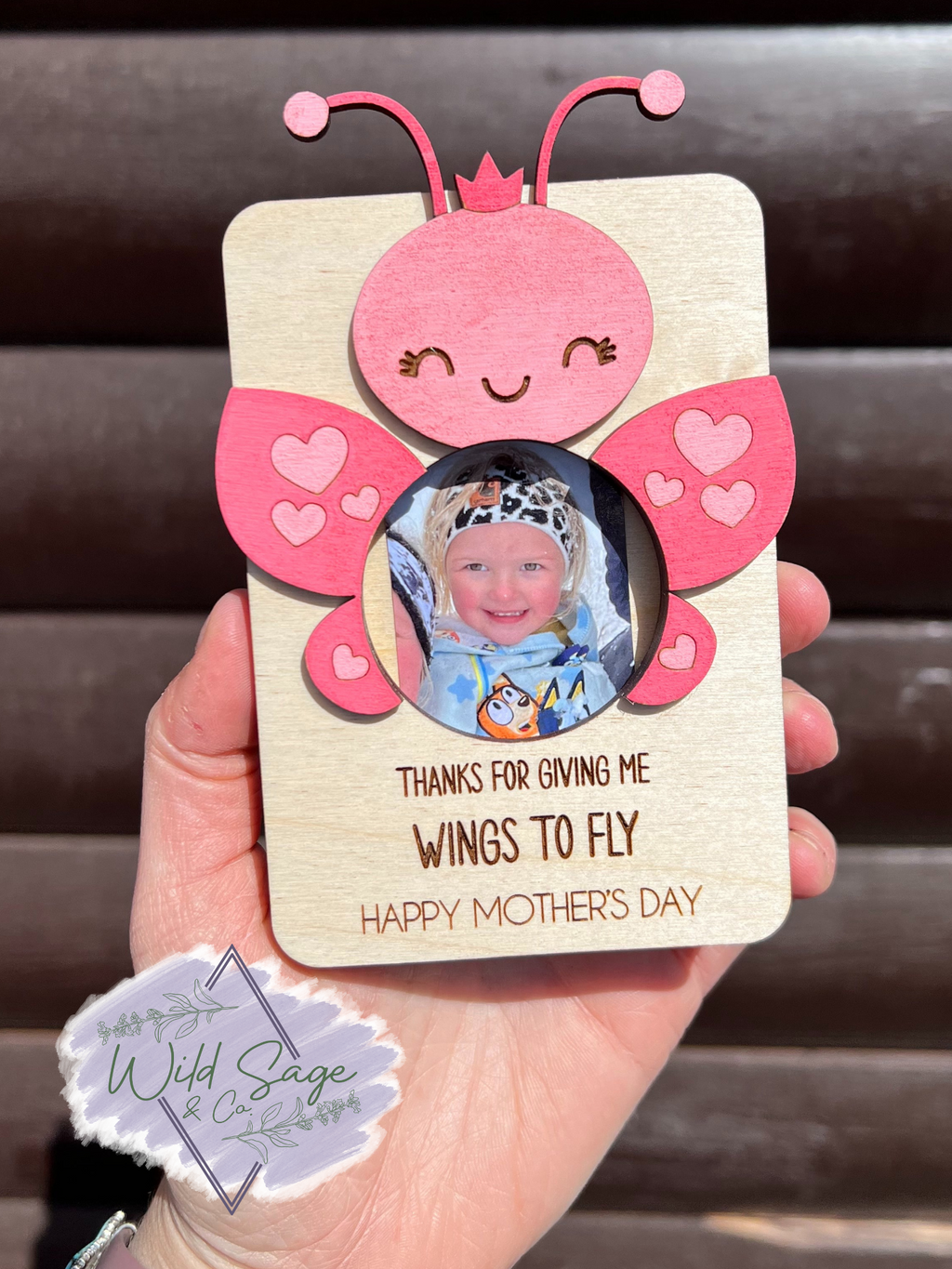 Wings To Fly Picture Magnet
