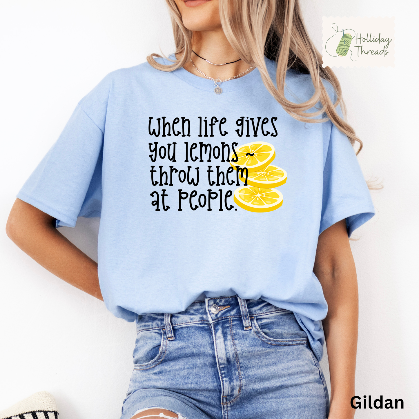 Throw The Lemons Tee