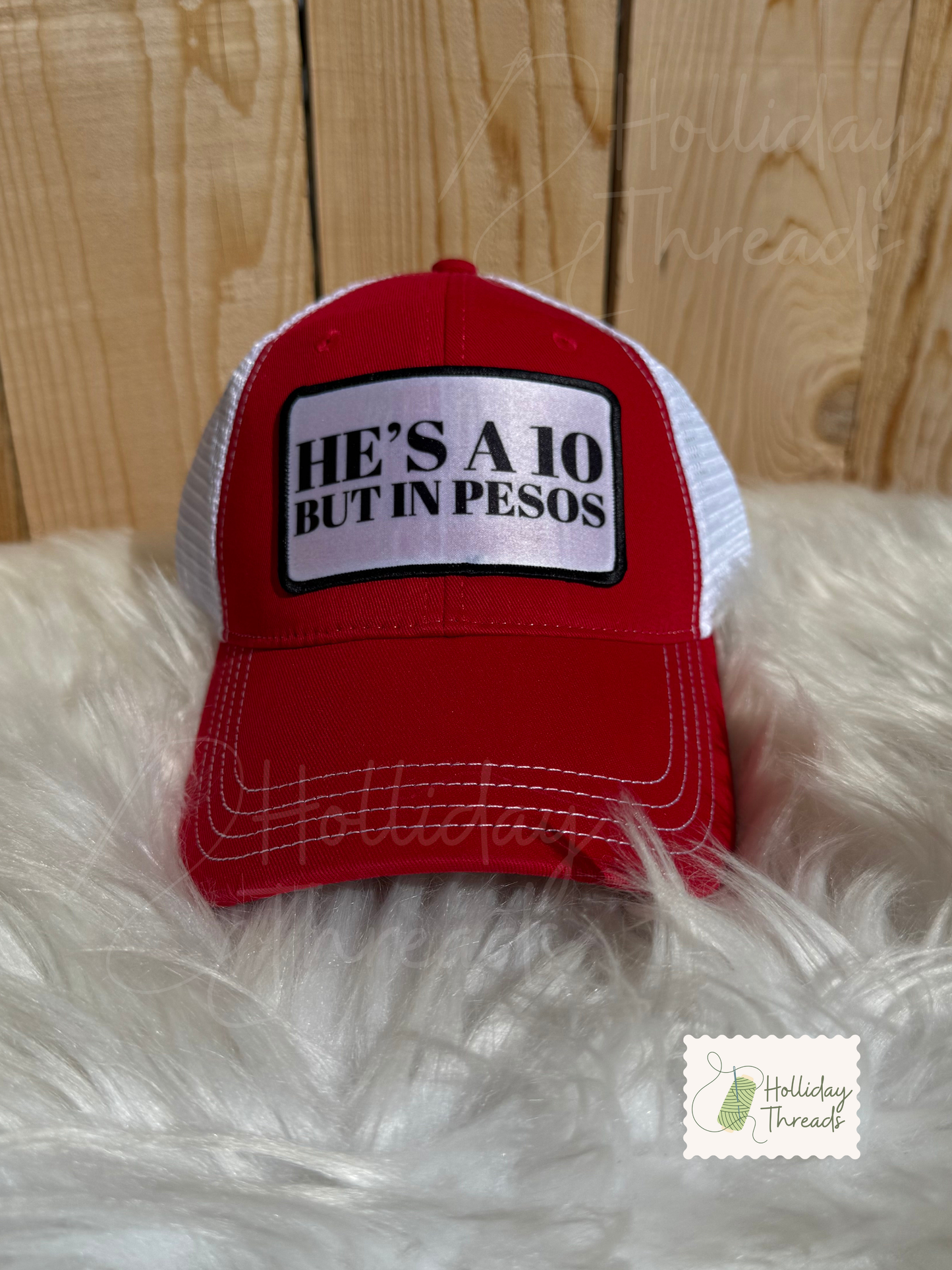 10 in Pesos Hat