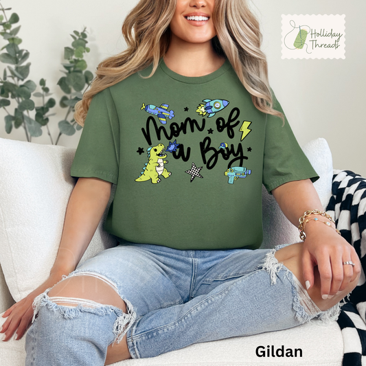 Mom Of A Boy Tee