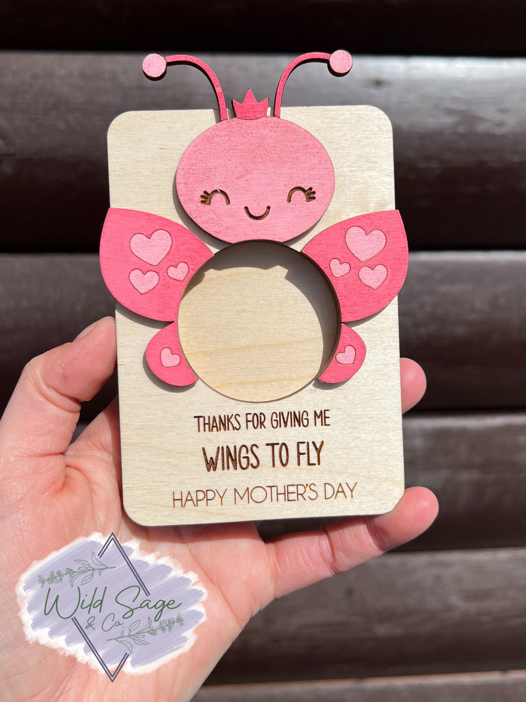 Wings To Fly Picture Magnet