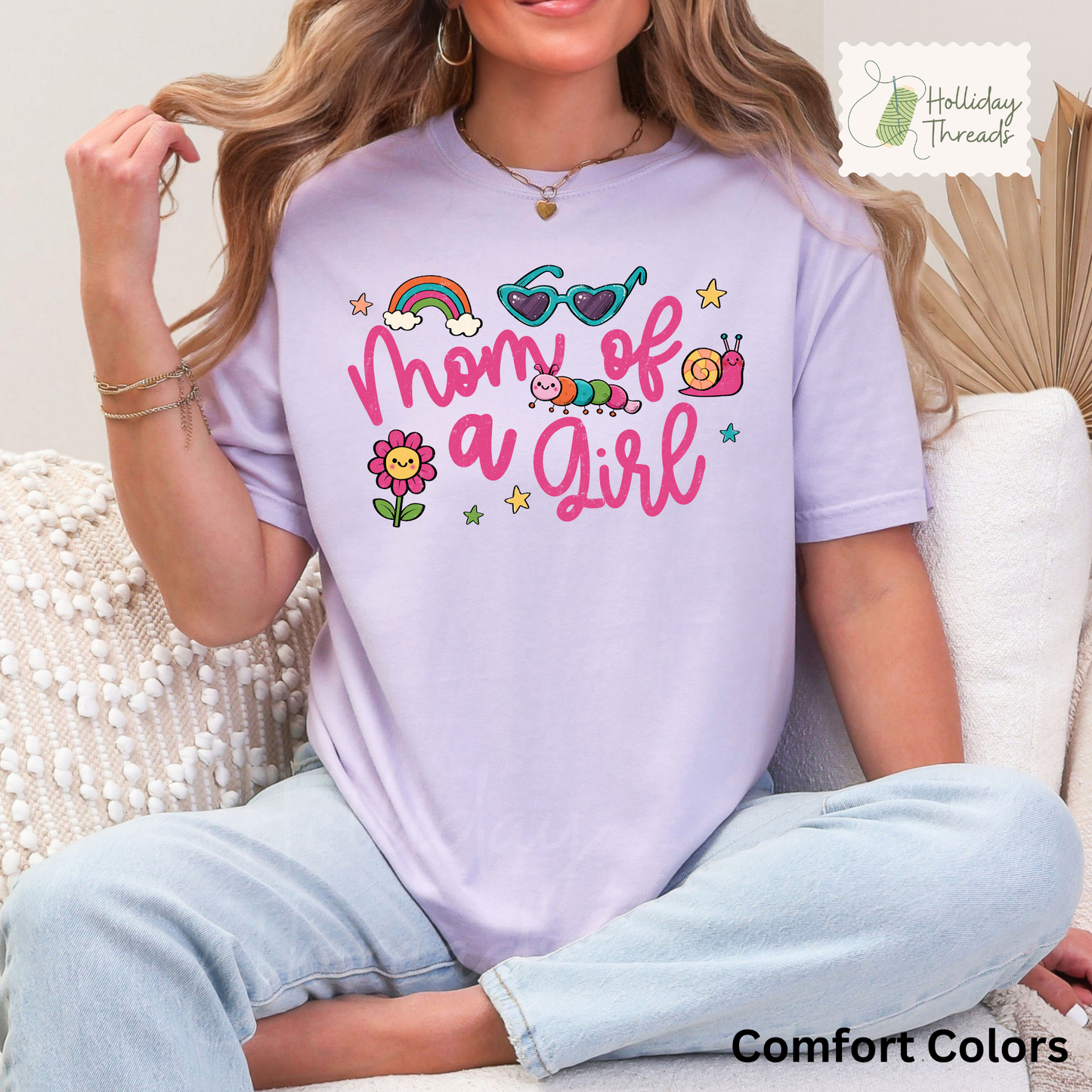 Mom Of A Girl Tee