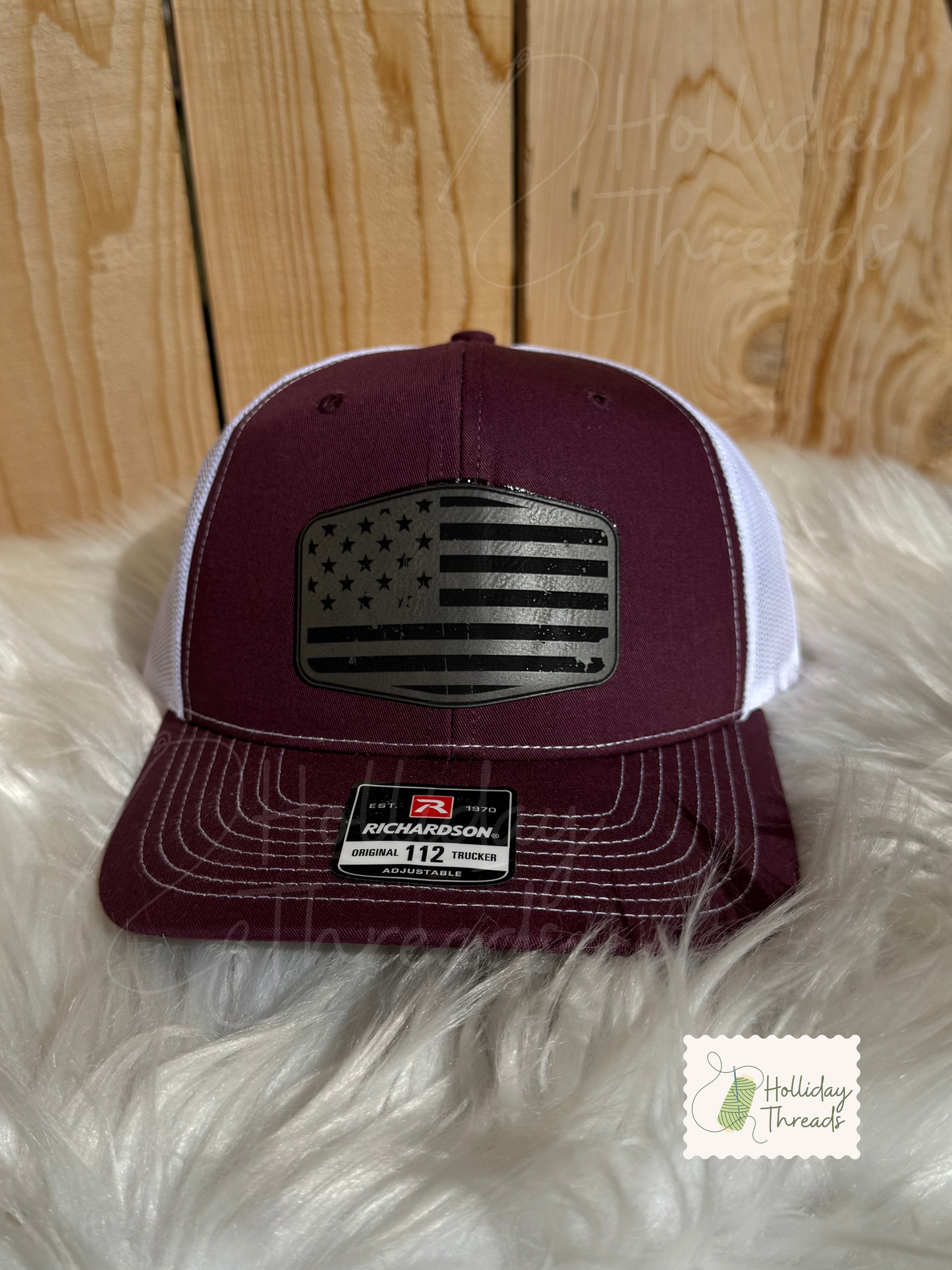 Grey Flag Hat