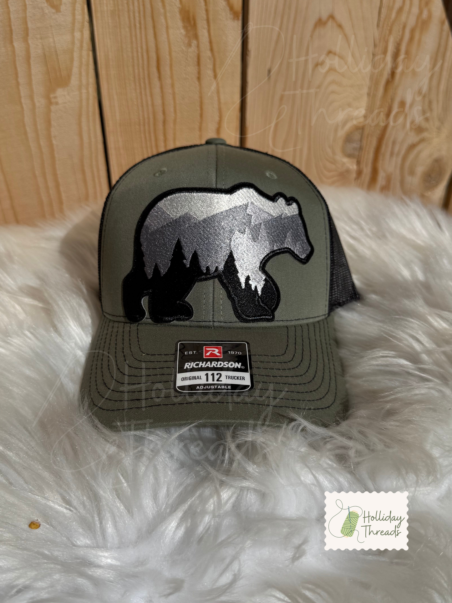 Oversized Mountain Bear Hat