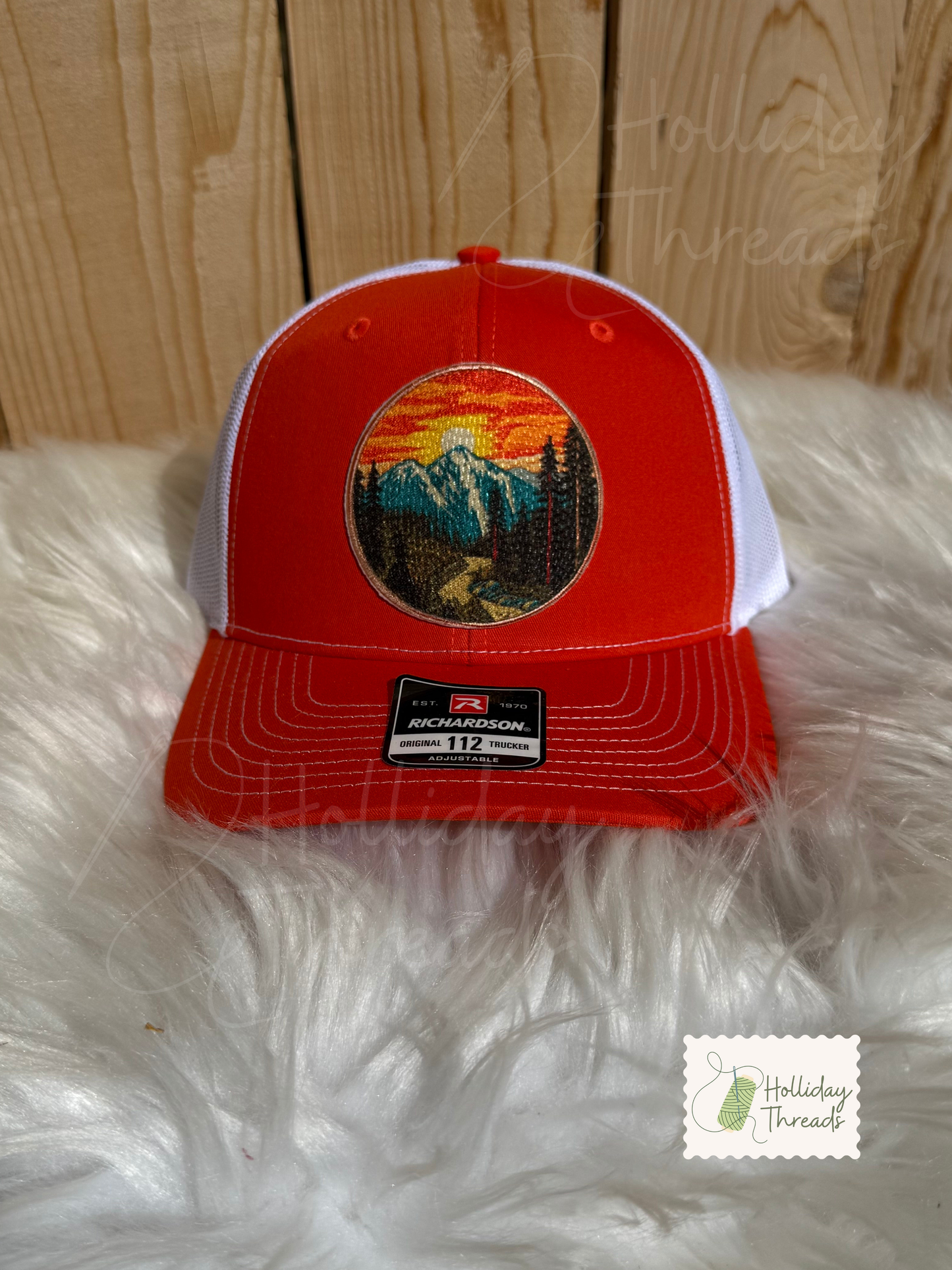 Mountain Scenery Hat