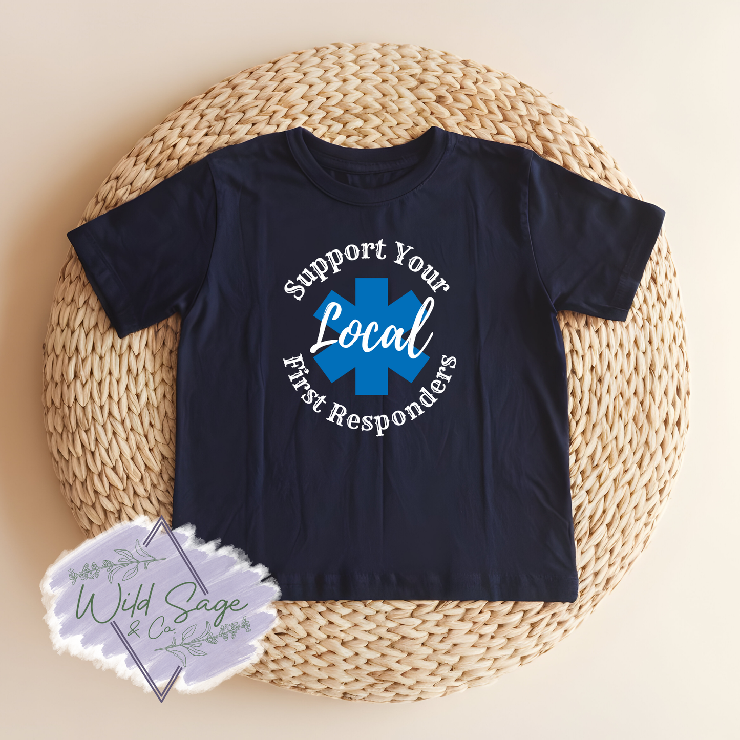 Support Your Local First Responders Tee