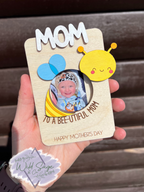 Bee-utiful Mom Magnet