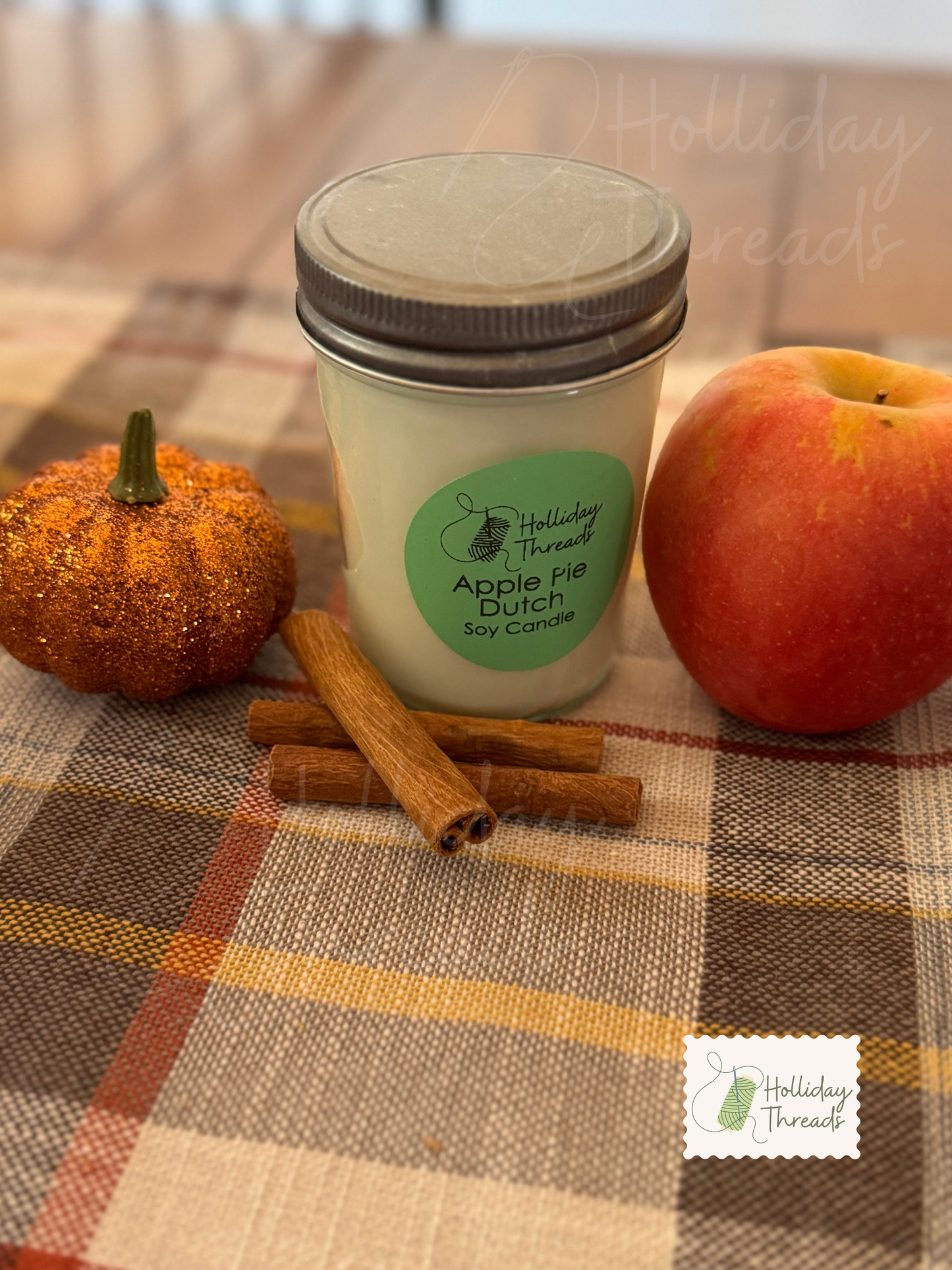 Candles (8 Oz Glass Jar)