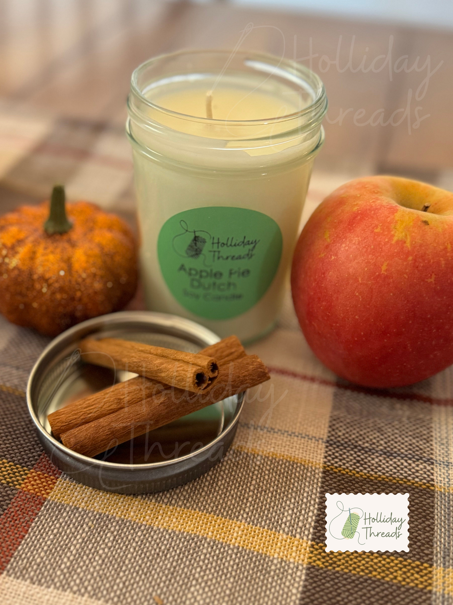 Candles (8 Oz Glass Jar)