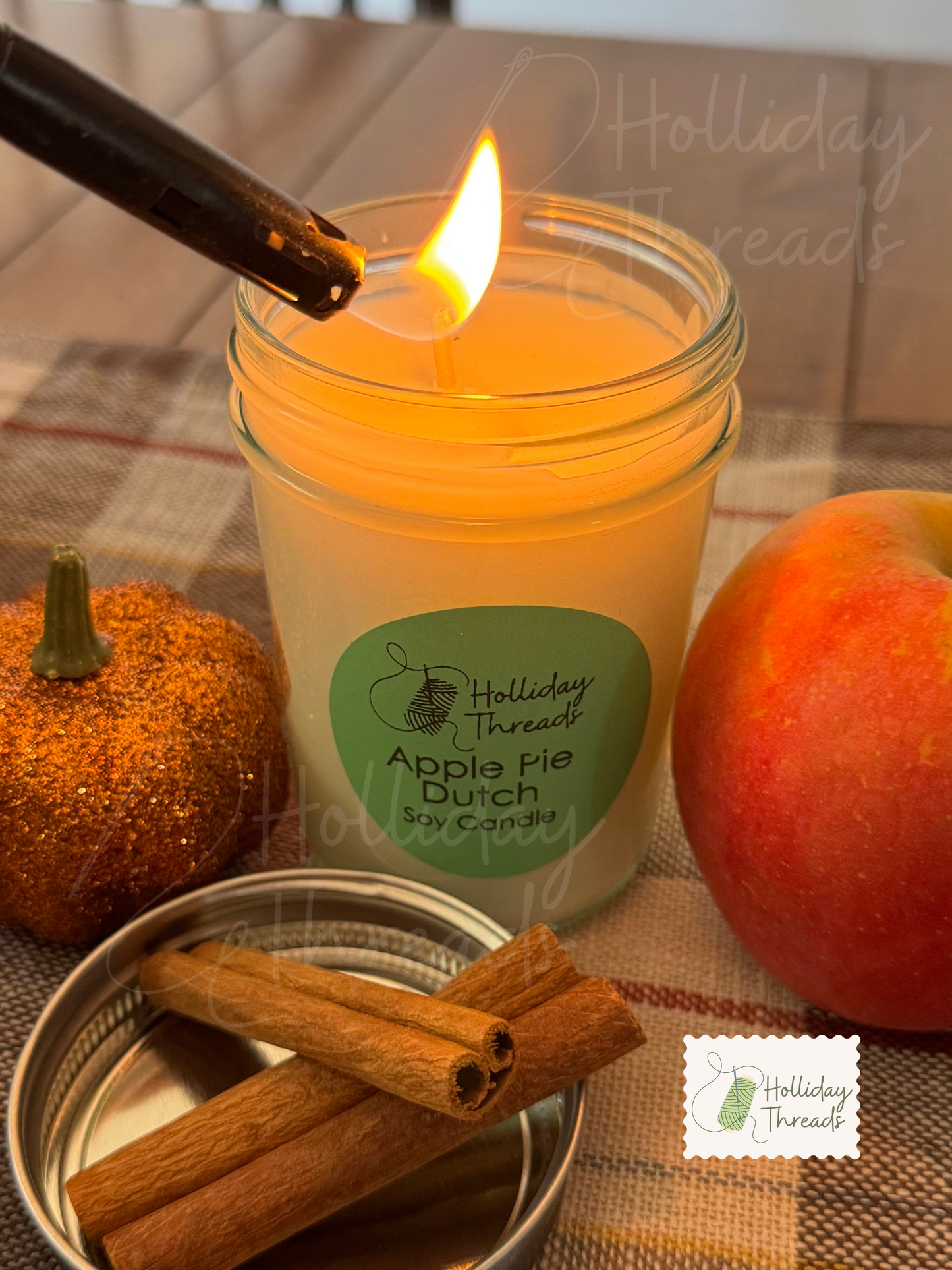 Candles (8 Oz Glass Jar)