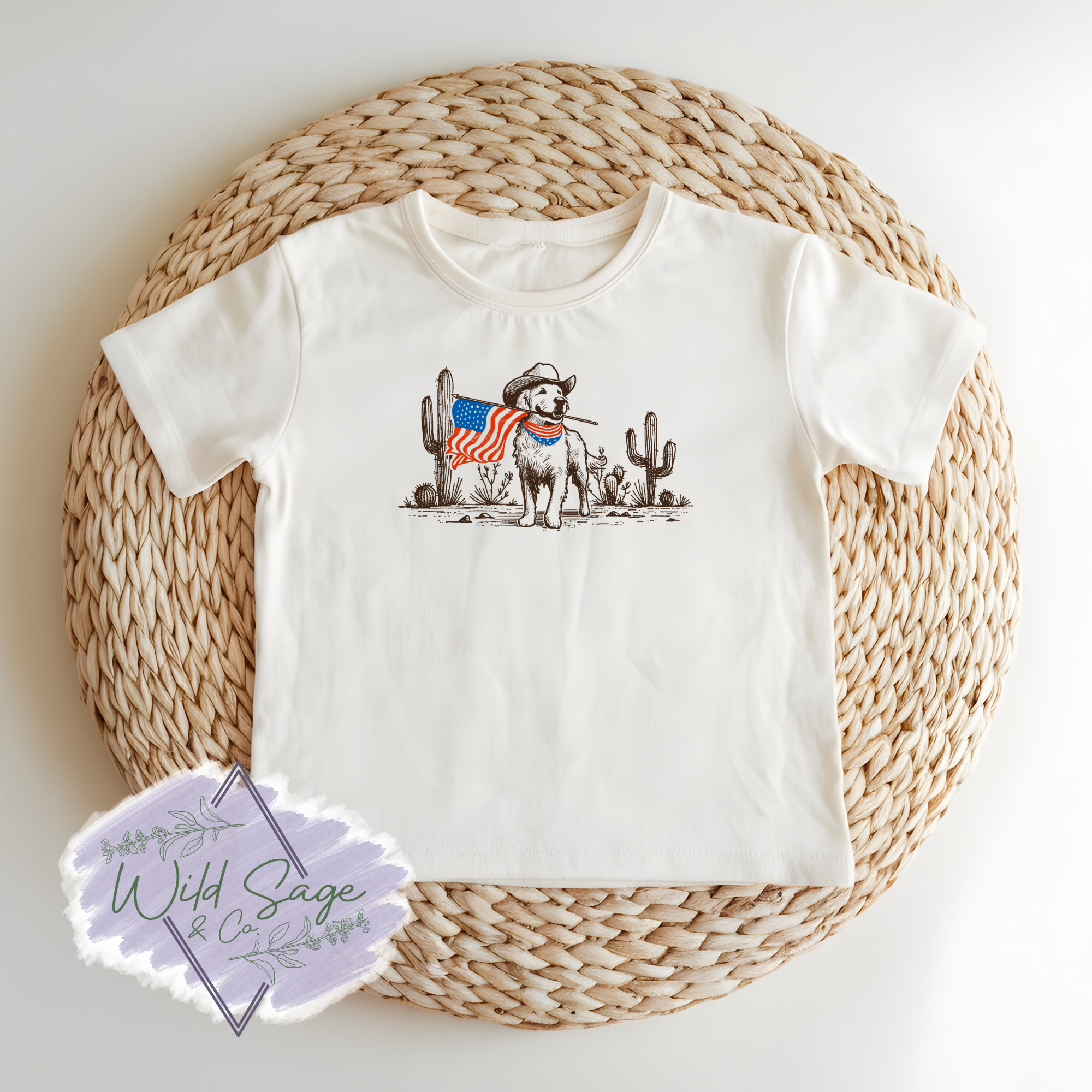 USA Dog Tee